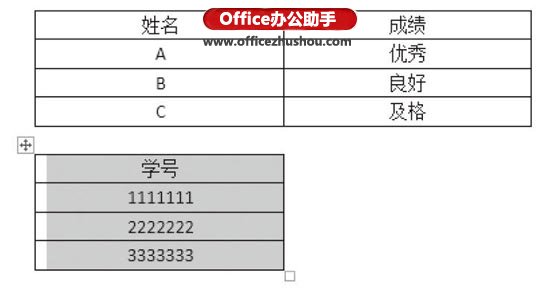 Word文档中快速拆分表格的方法